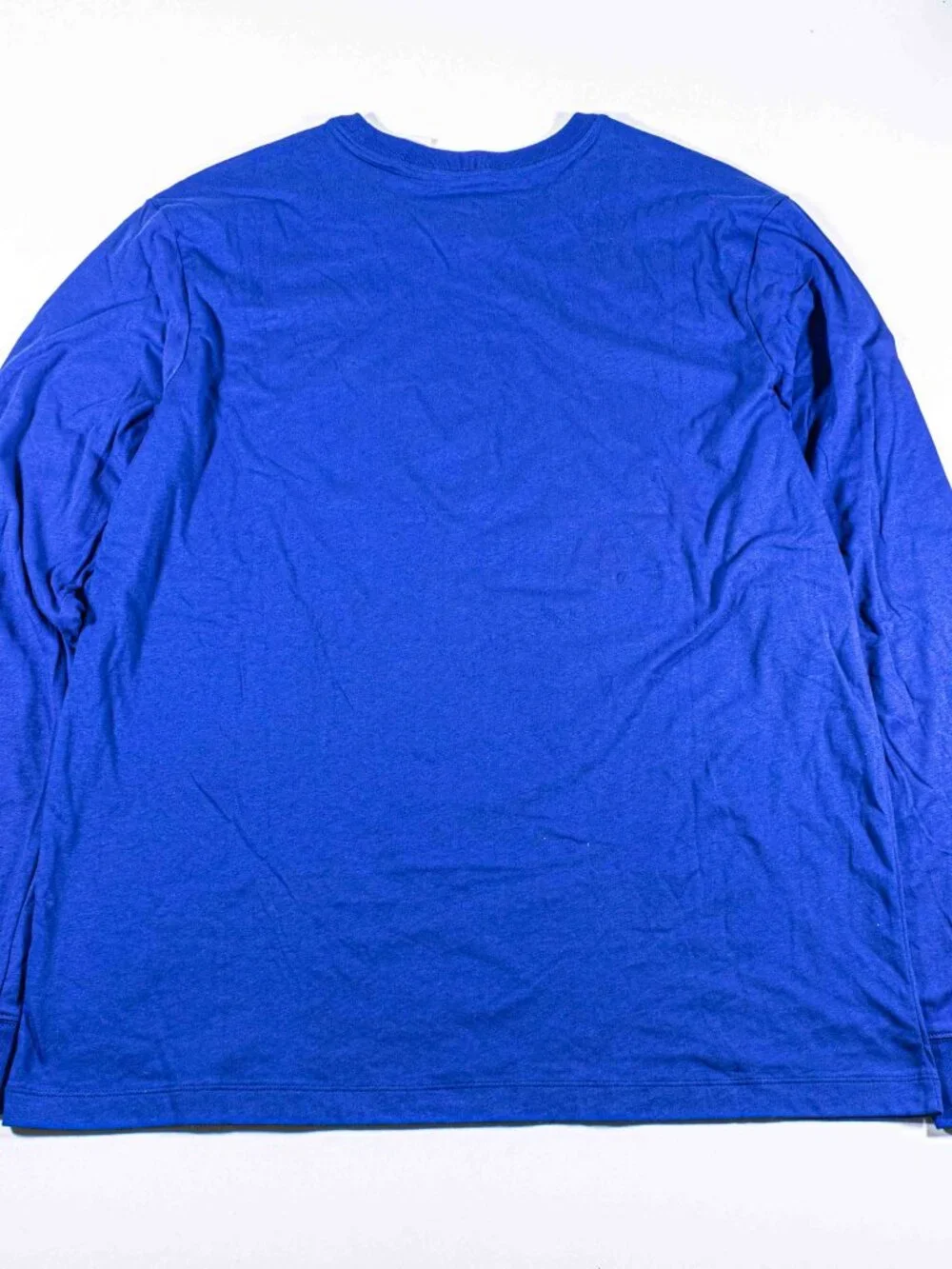 New York Knicks Men's Nike NBA Practice Long-Sleeve T-Shirt XL Blue